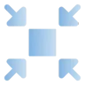 Folding arms icon